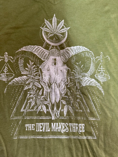 Limited edition Goat Skull 420 unisex tee