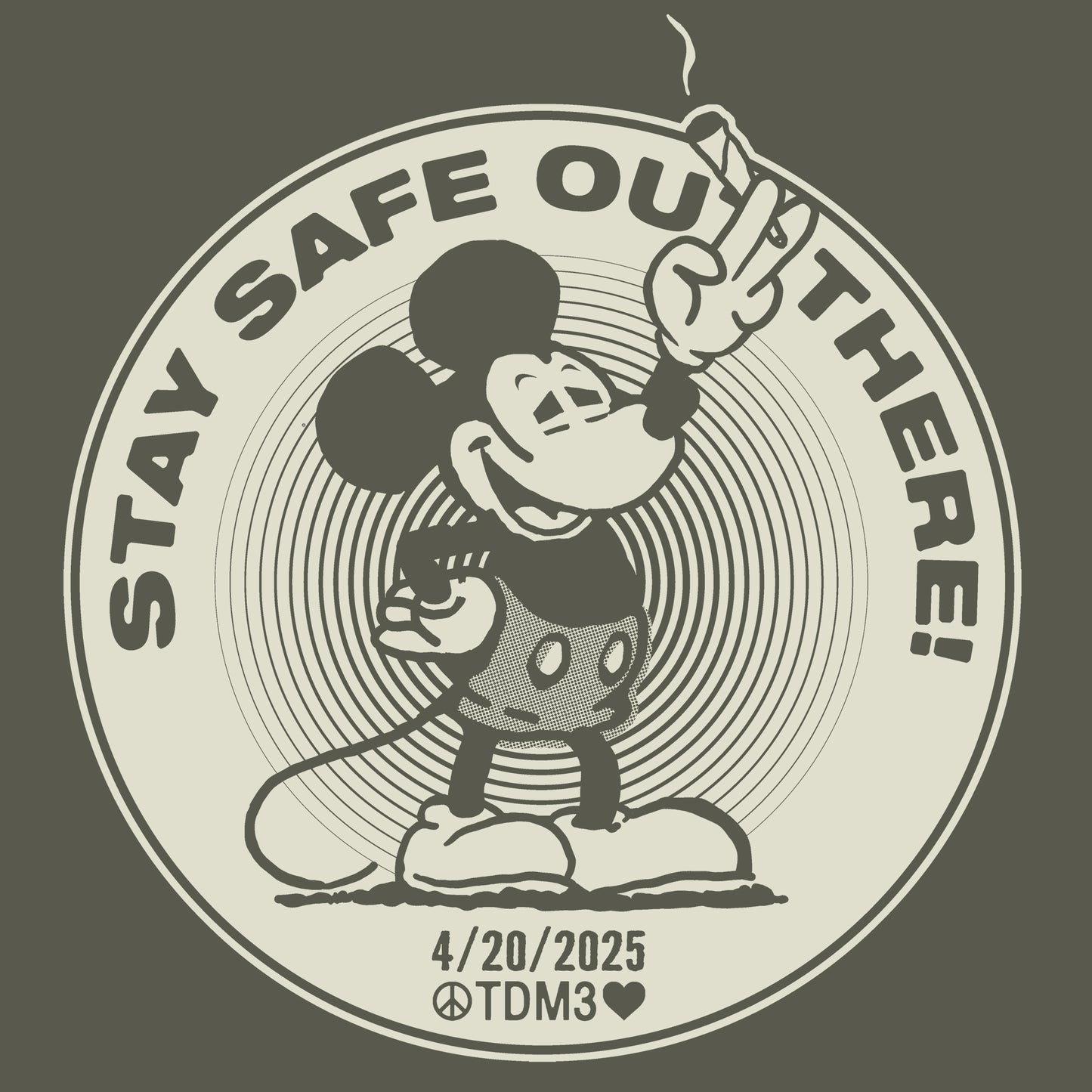 420 Mickey Limited Edition 2025 Unisex Tee