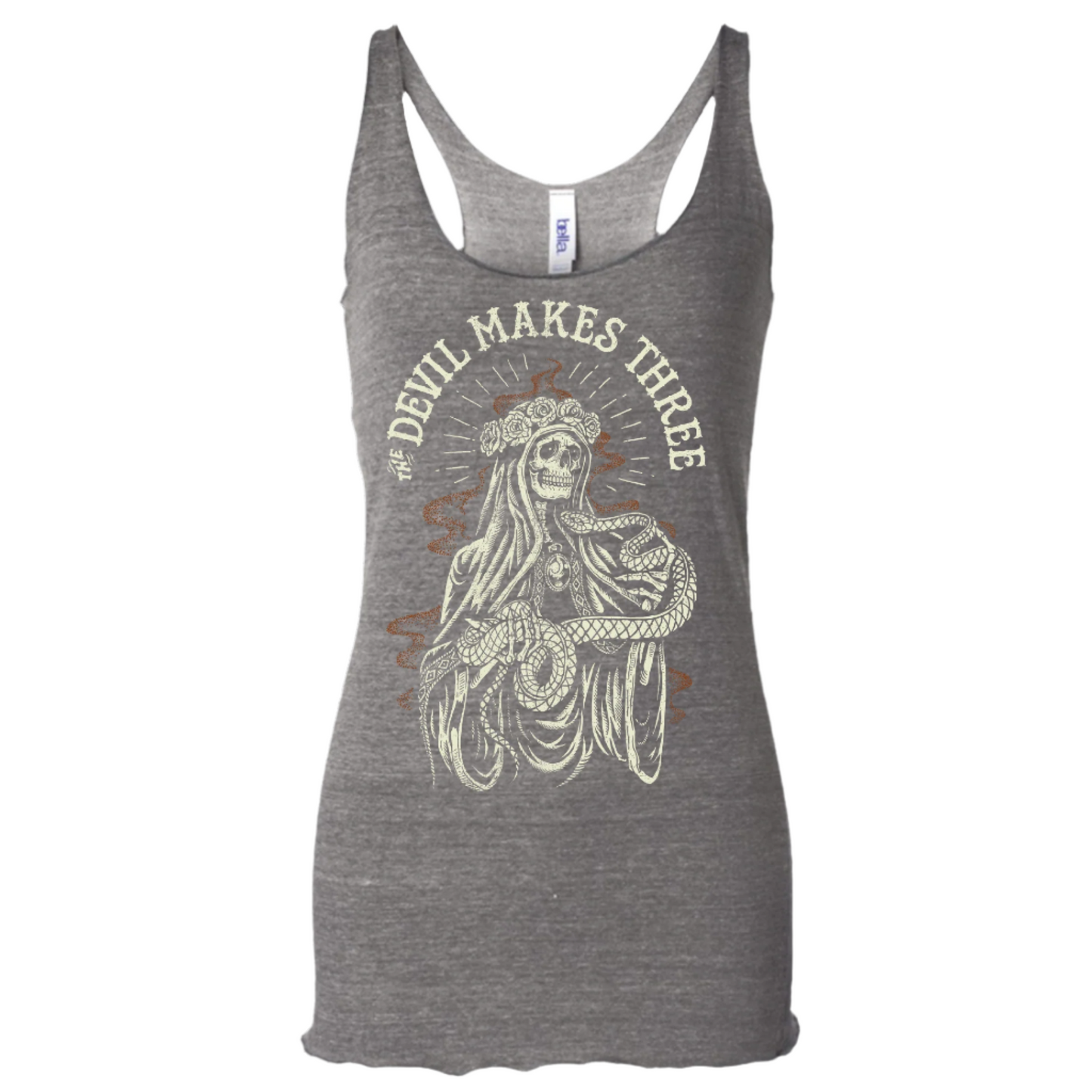 Snake Charmer Tank - Heather Grey