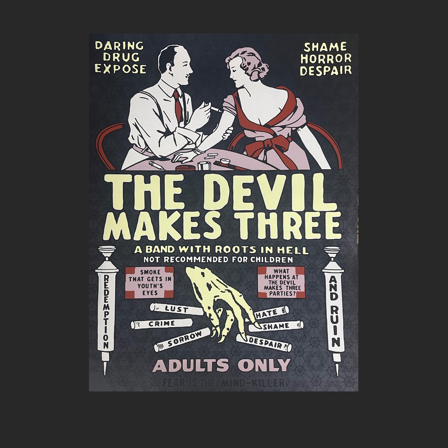 Limited Edition 18x24 reefer madness Drug Poster