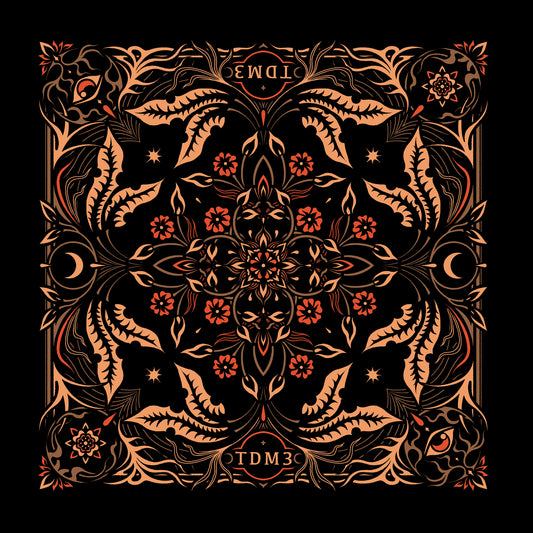 Eyes and Flowers Bandana