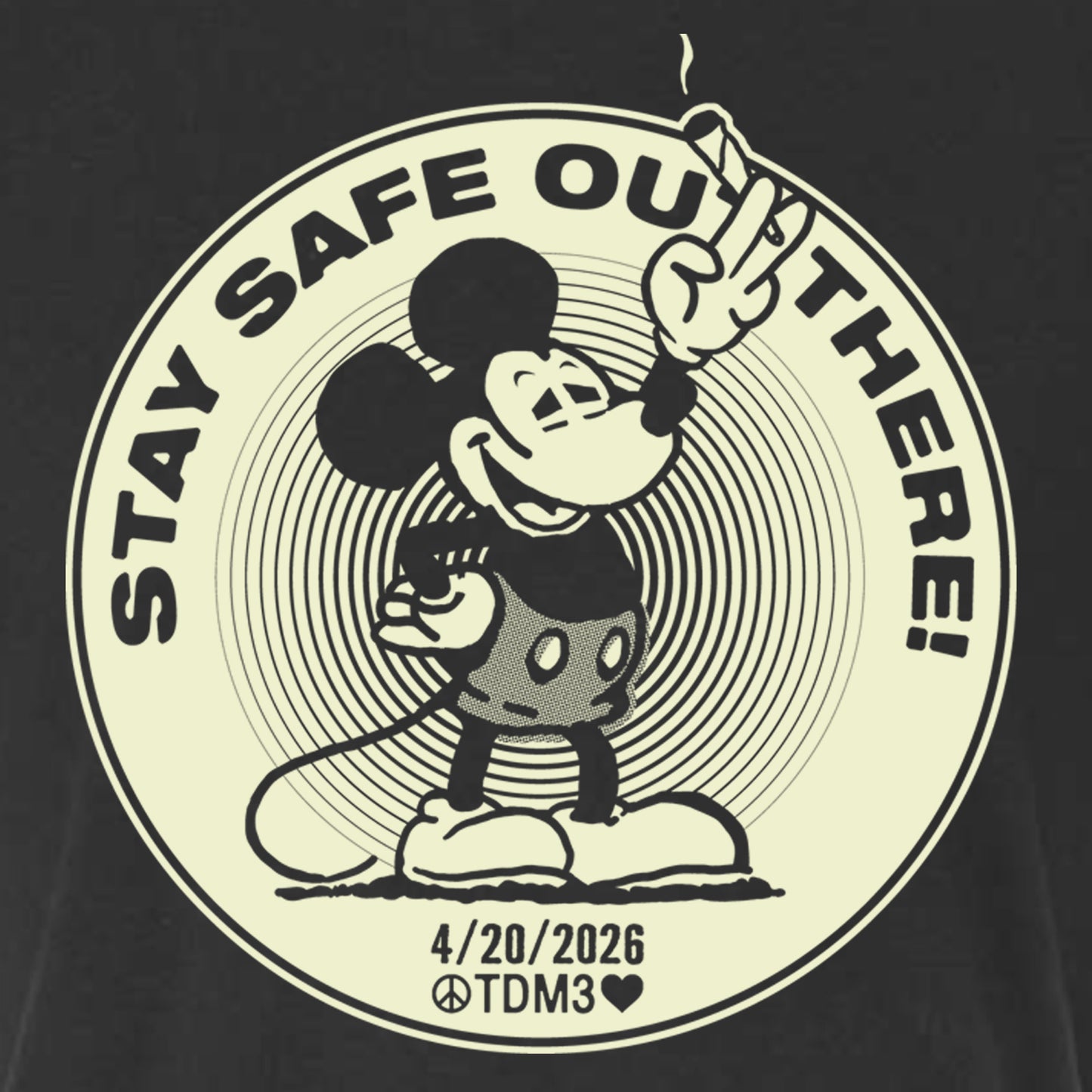 Limited Run 420 Mickey Tee