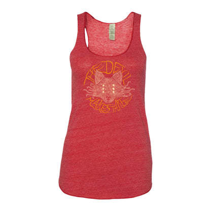 Wolf - Ladies Racerback Tank