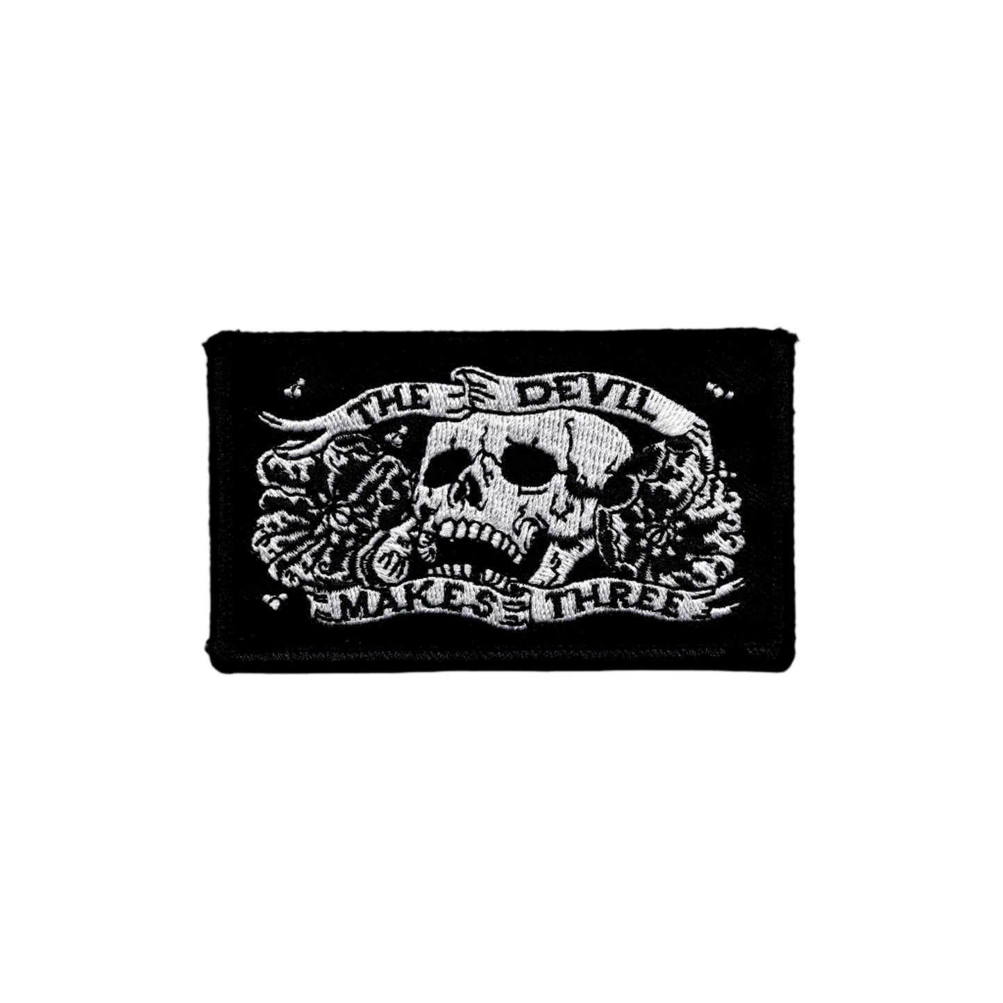 Skull & Poppies Patch